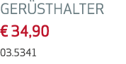 GER STHALTER € 34,90 03.5341