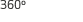 360�
