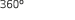 360�