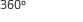 360�