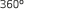 360�